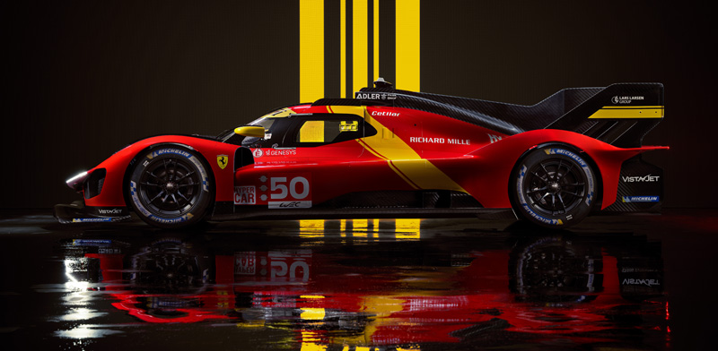 Ferrari LMH 499P Hypercar 2023 